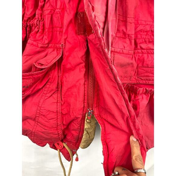 VTG NFL Embroidered Hooded Jacket Parka LARGE San Francisco 49ers Rare Superbowl - Picture 11 of 16